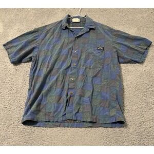 Vintage‎ JIMMY'Z Button Down Surf Shirt 1984 USA Made Size M